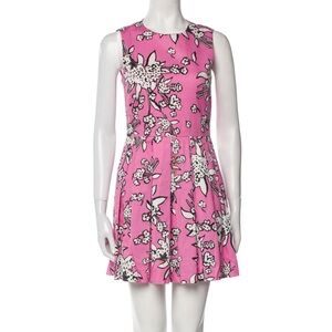 Red Valentino by Valentino Garavani Pink Floral Mini Dress